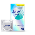 Durex UK Condoms 36 Nude Close Fit Condoms