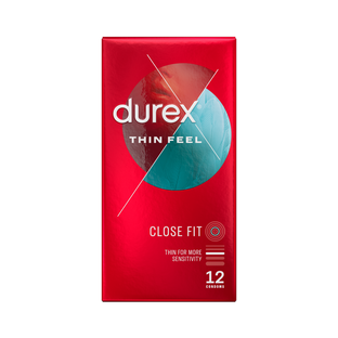 Durex UK 12 Thin Feel Close Fit