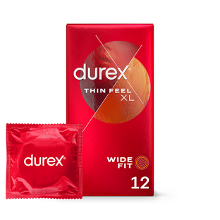 Durex UK Condoms Thin Feel Wide Fit