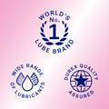World's no. 1 Lube brand; wide range of lubricants; Durex quality assured