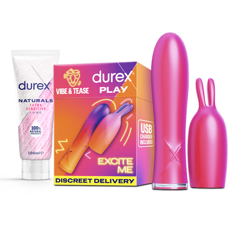 Durex UK Bundles Vibe & Tease lube combo