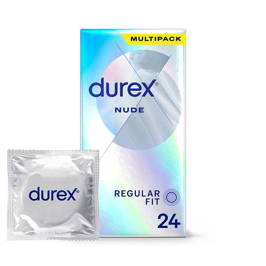 ids(40494553038930)Durex UK Condoms 24 Durex Nude Regular Fit Condoms