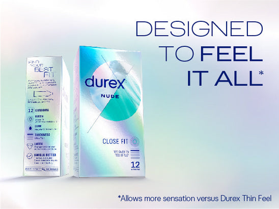 Durex UK Condoms Nude Close Fit Condoms