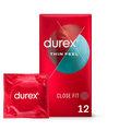Durex UK Condoms 12 Thin Feel Close Fit