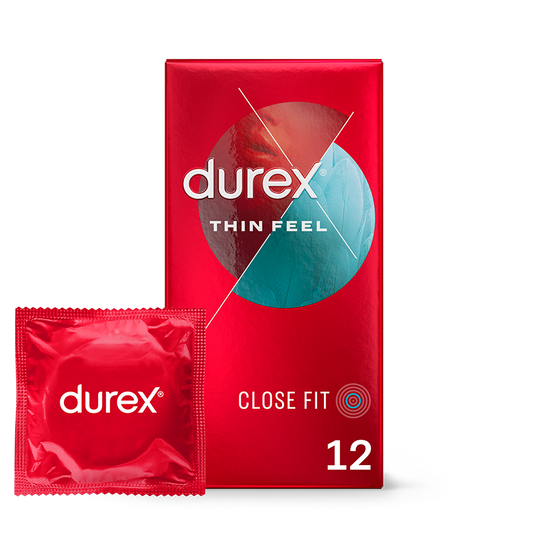 Durex UK Condoms 12 Thin Feel Close Fit