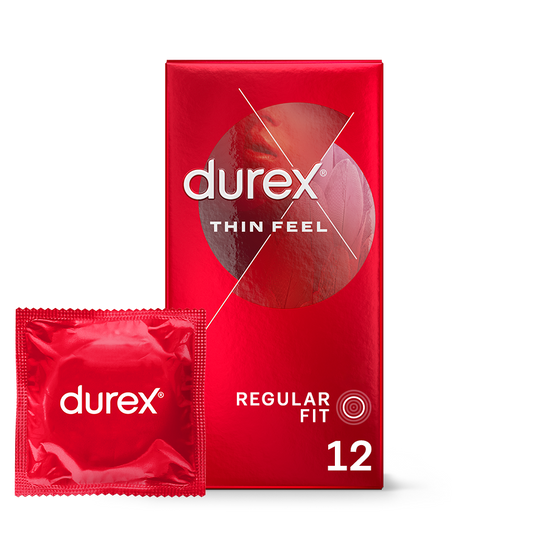 Buy Durex Thin Feel Regular Condoms Durex UK
