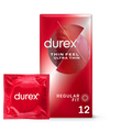 Durex UK Condoms 12 Thin Feel Ultra Thin