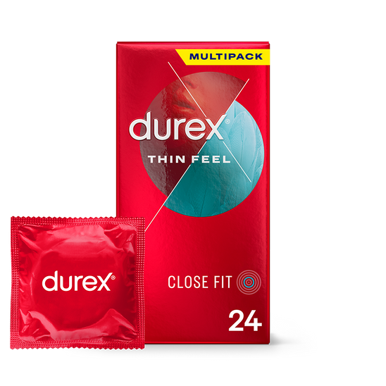 Durex UK Condoms 24 Thin Feel Close Fit