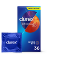 Durex UK Condoms 36 Originals Wide Fit
