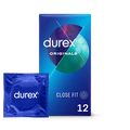 Durex UK Condoms Originals Close Fit 12 pack