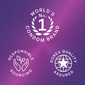 World's No. 1 condom brand; responsible sourcing; Durex quality assured