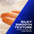 Silky smooth texture: more pleasure, less pause