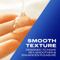 Smooth texture designed to make sex smoother & enhances pleasure