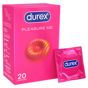 Durex Pleasure Me Condoms 20 pack