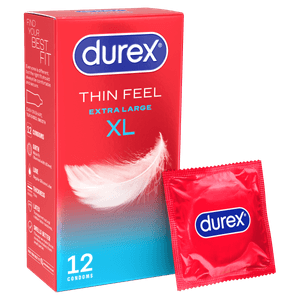 Durex Thin Feel Wide Fit Condoms 12 pack