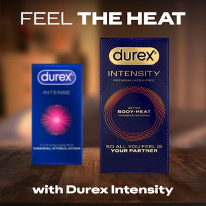 Feel the heat with Durex Intensity