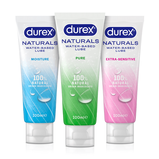 Durex Naturals Lube Set 100mlx3