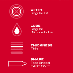 Durex Thin Feel Regular Condoms