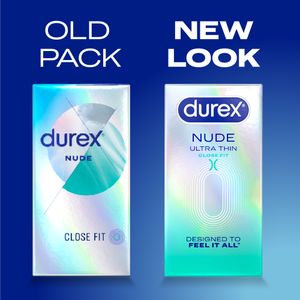 Durex Nude Ultra Thin Close Fit Condoms