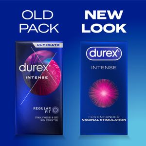 New Durex pack versus the old Durex pack