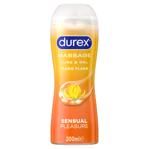 Durex 2 in 1 Ylang Ylang Sensual Massage Water Based Lube 200ml