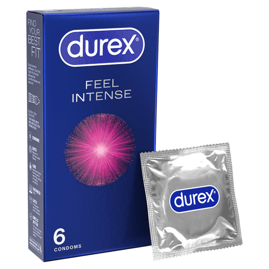 Durex Intense Condoms 6 pack