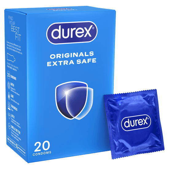 Durex Originals Extra Safe Condoms 20 pack