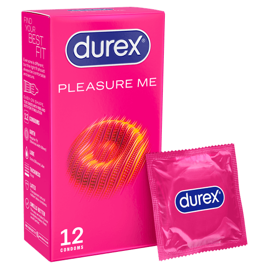 Durex Pleasure Me Condoms 12 pack