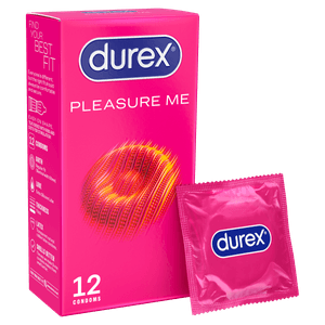 Durex Pleasure Me Condoms 12 pack