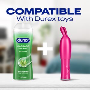 Durex 2 in 1 Soothing Aloe Vera Massage Water Based Lube 200 ml