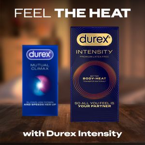 Feel the heat with Durex Intensity