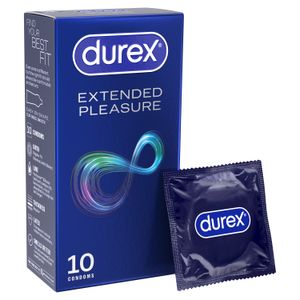 Durex Extended Pleasure Regular Fit Condoms 10 pack
