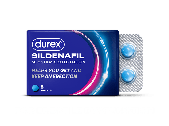 Durex Sildenafil 8 pack, for Erectile Dysfunction​