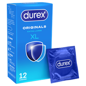 Durex Originals Wide Fit Condoms 12 pack