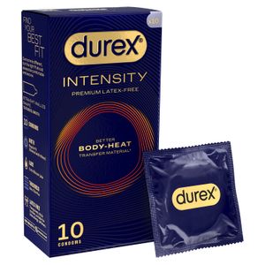 Durex UK Intensity Condoms Regular Fit 10 Pack